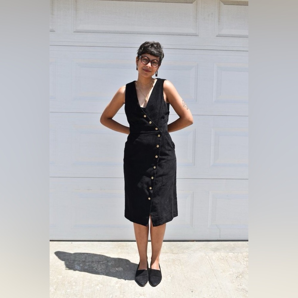Eve Gravel Delirium Dress L